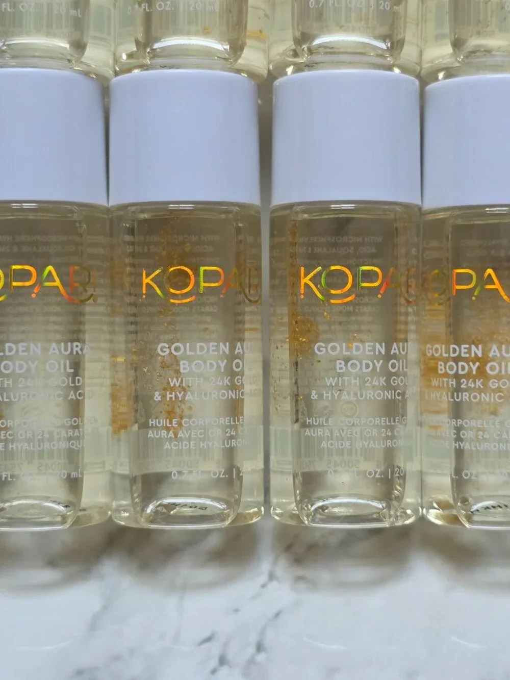 8 x Kopari GOLDEN AURA BODY OIL (0.70 oz. each)